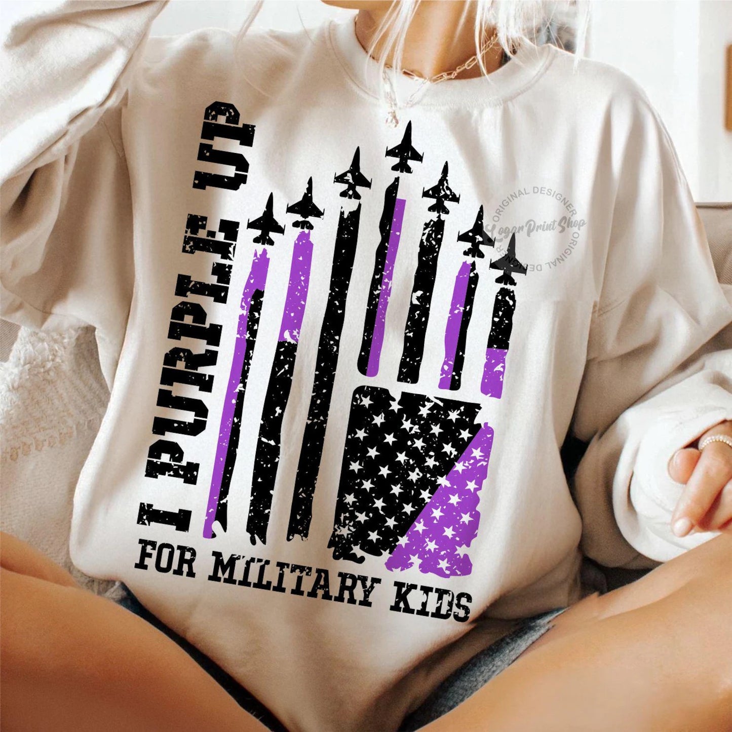 Purple Up Jets Adult