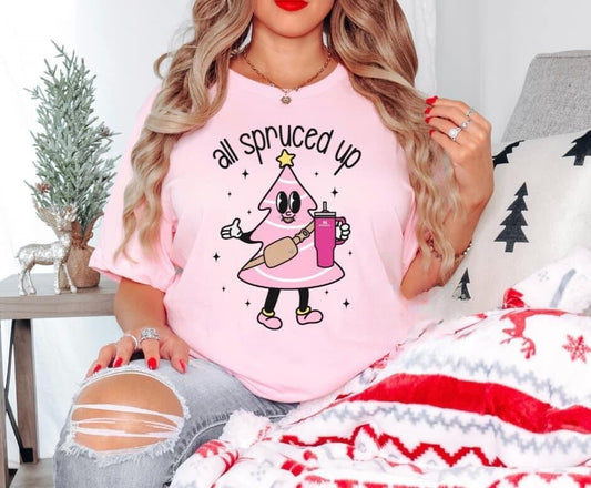 All Spruced Up Christmas Sweatshirt