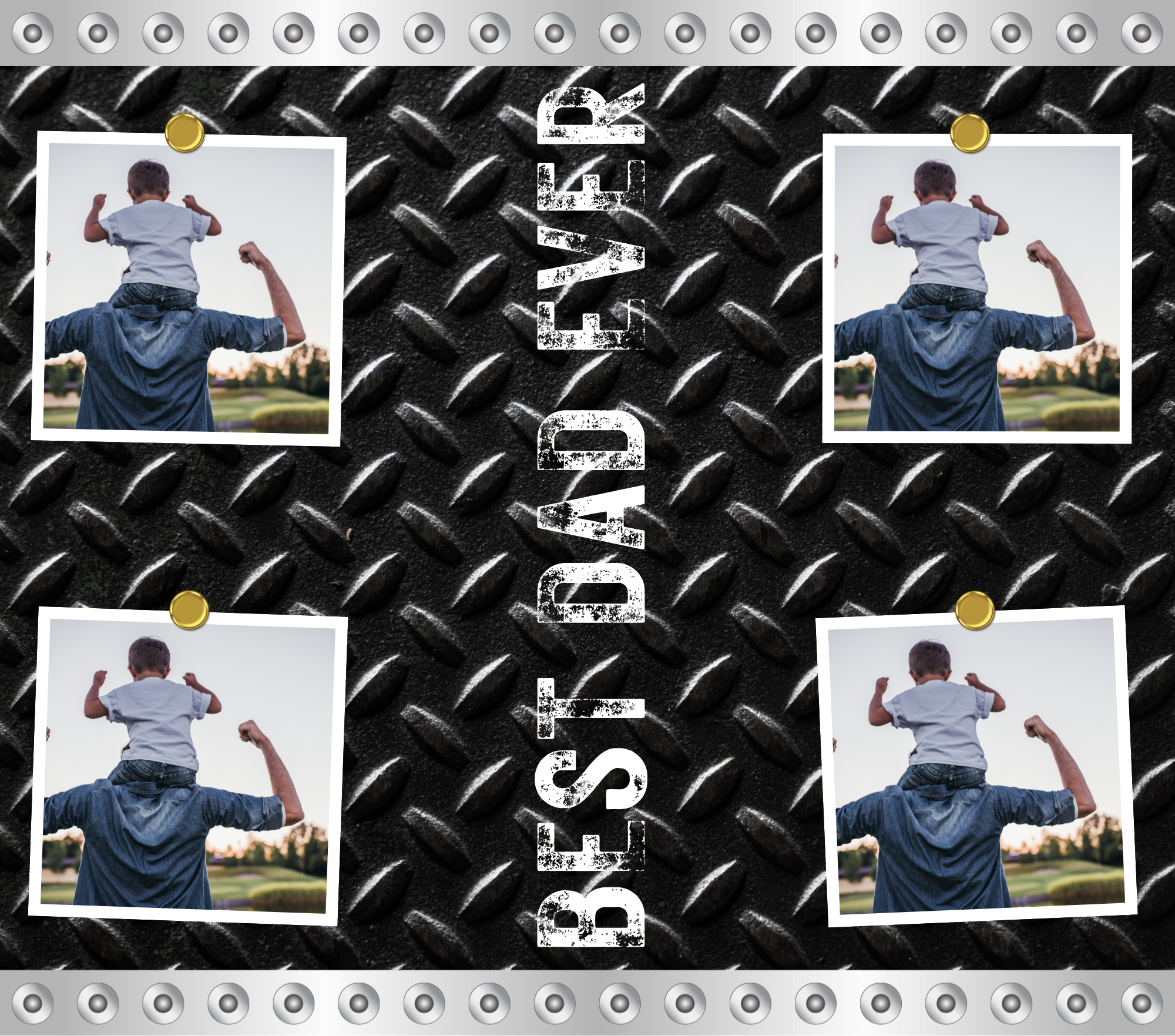 Personalized Fathers Day Tumbler