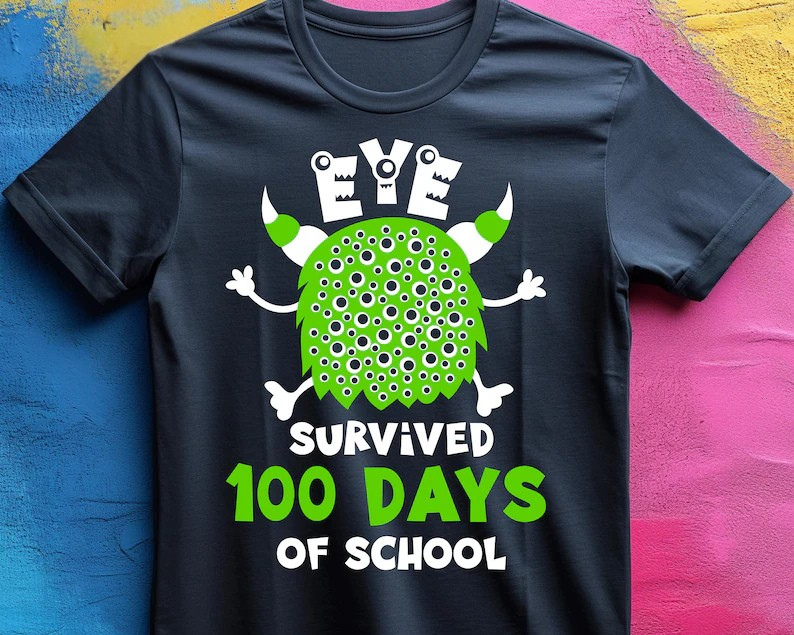 Eye Survived 100 Days of School