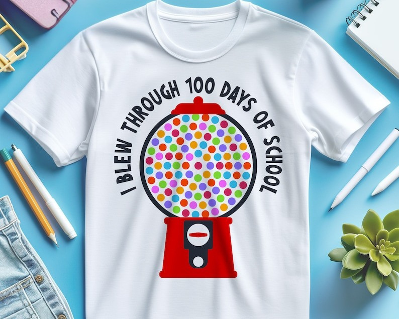 I blew through 100 days of school shirt