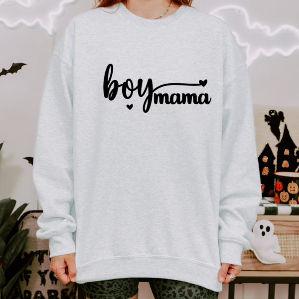 Boy mama with heart Sweatshirt