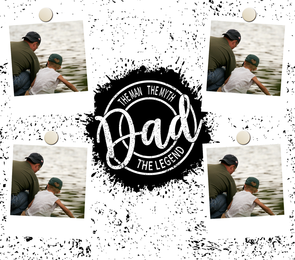 Personalized Fathers Day Tumbler