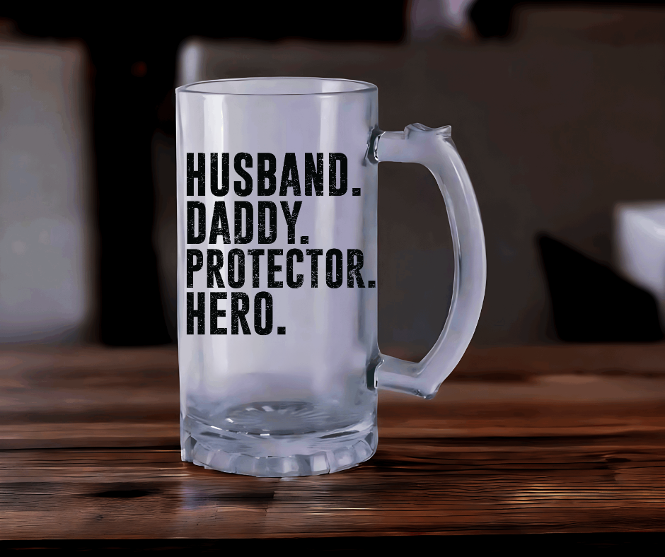 Husband Daddy Protector Hero Mug