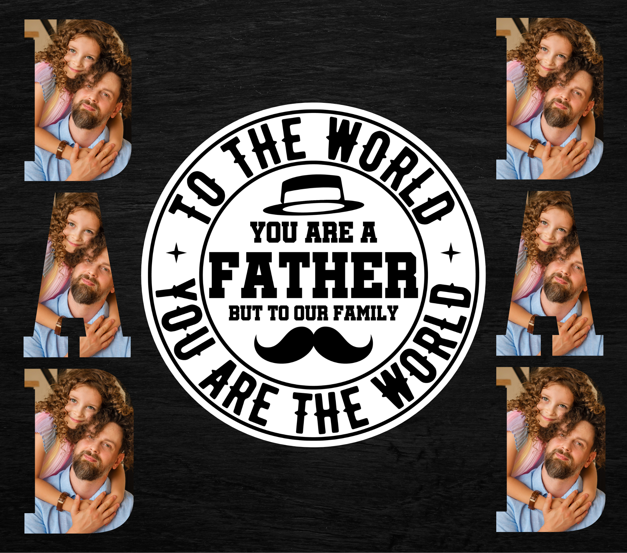 Personalized Fathers Day Tumbler