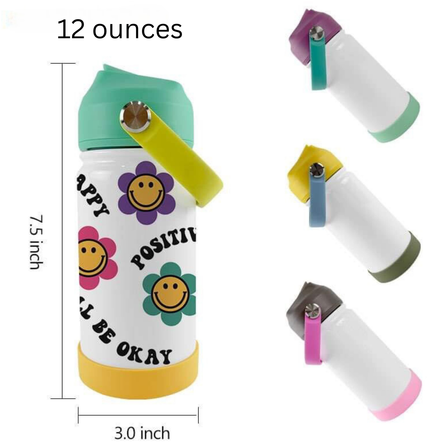 12 oz Kids Personalized Tumbler