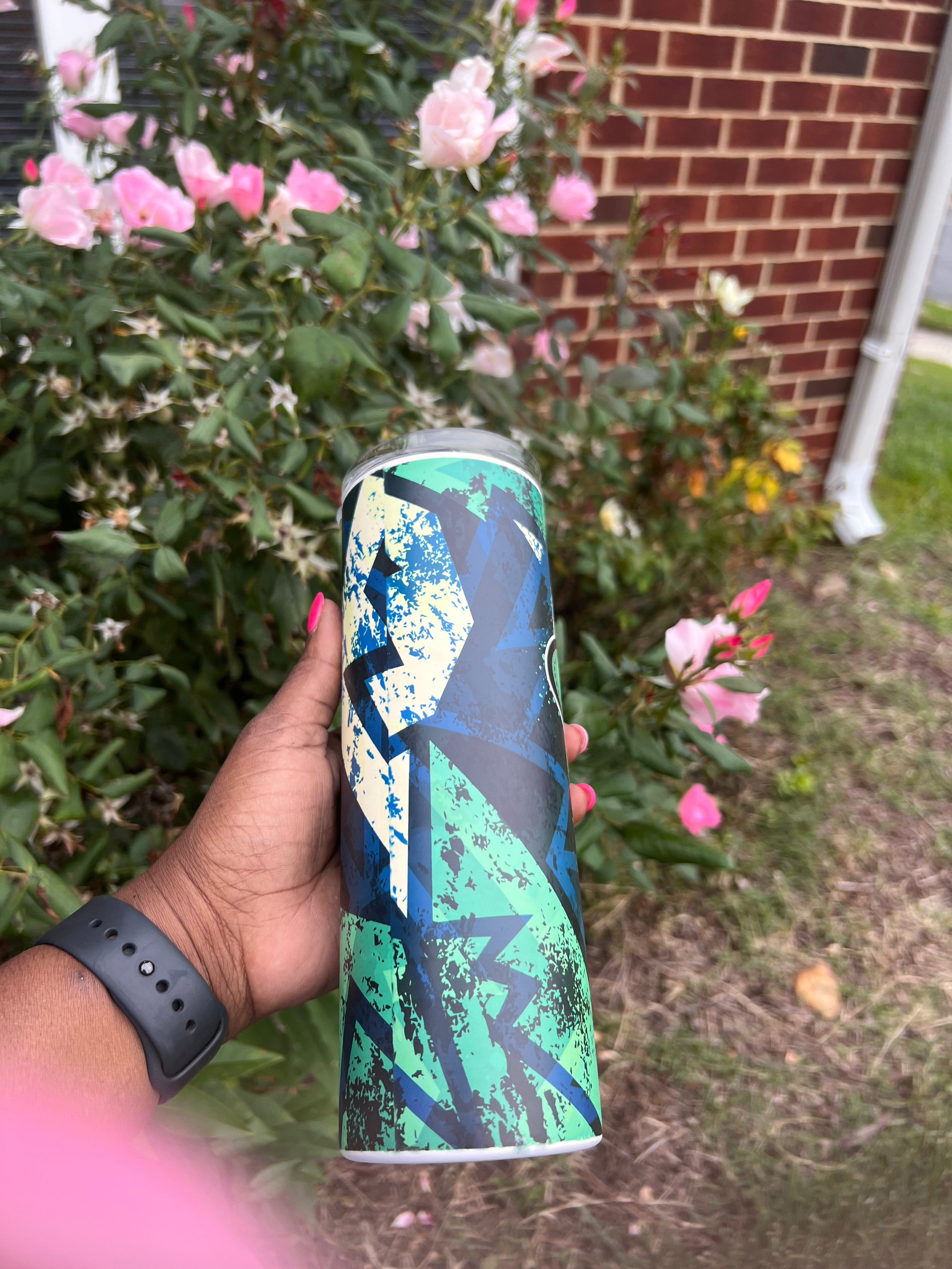 Seahawks Glow in the Dark Tumbler