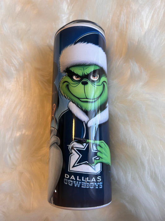 20 Oz Grinch and NFL Teams Tumblers