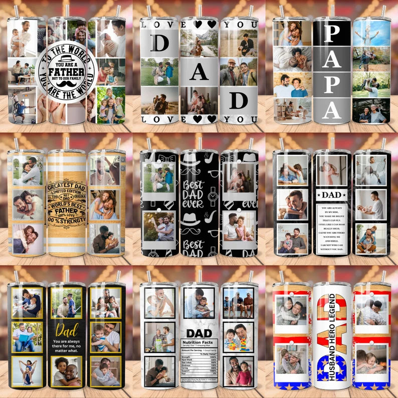 Personalized Fathers Day Tumbler