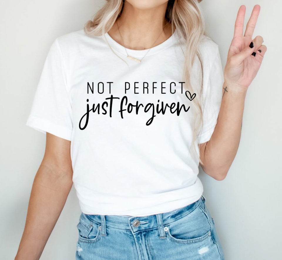 Not Perfect Just forgiven