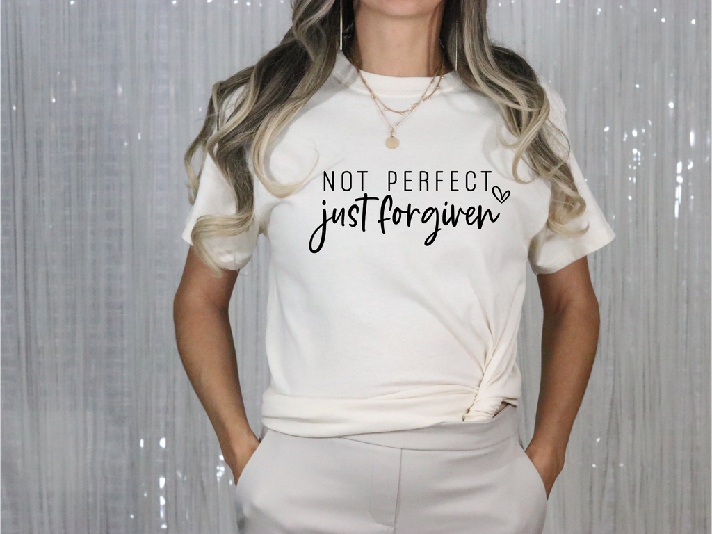 Not Perfect Just Forgiven T-Shirt
