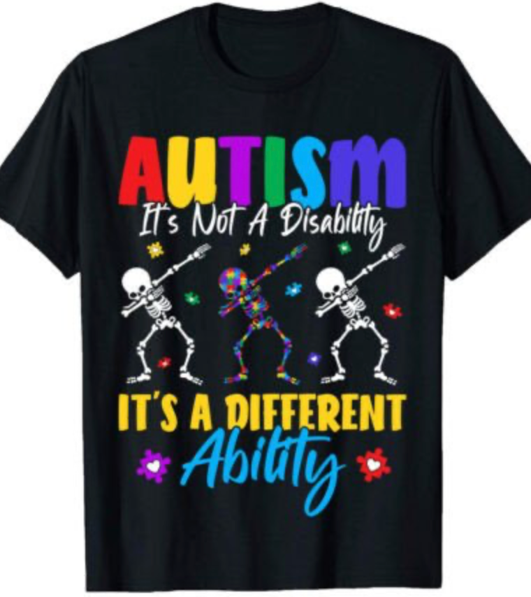 Autism Dancing Skeleton