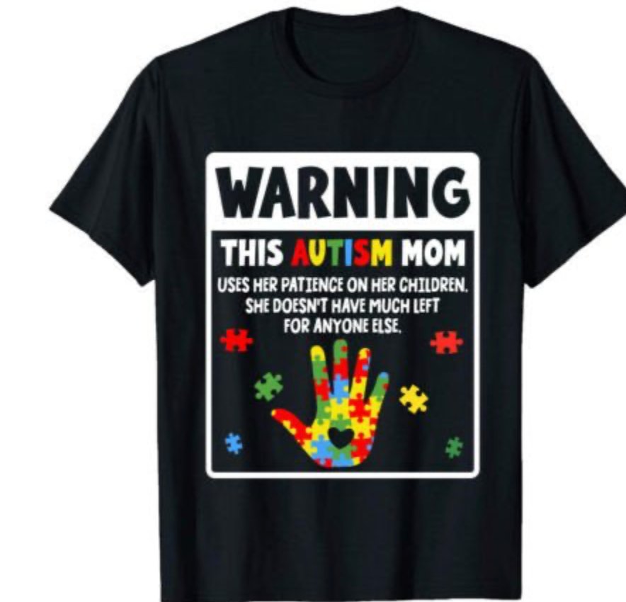Autism Mom Puzzle Hand