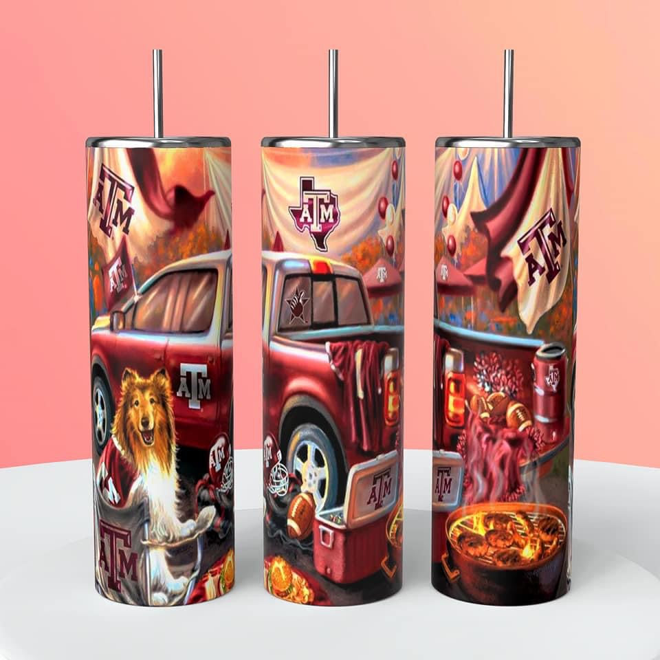 20 oz College /NFL Football Team Tumblers