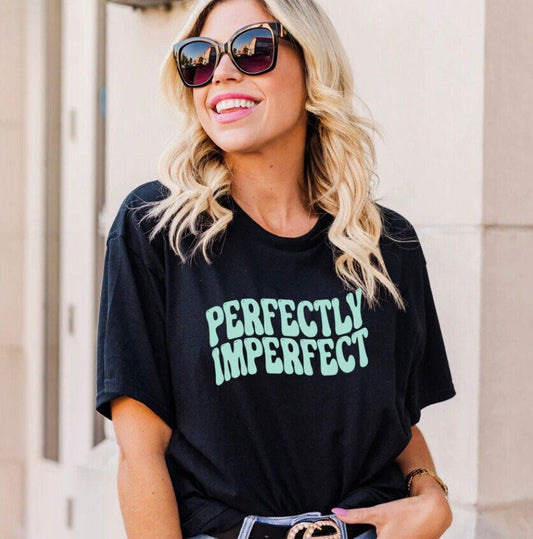 3D Puff Perfectly Imperfect T-Shirt